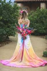Dia De Los Muertos Inspired Painted Wedding Dresss_ChristinaSanchez_Rock n Roll Bride (16)