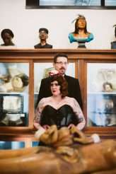 Gothic Wedding at the Morbid Anatomy Museum (10)