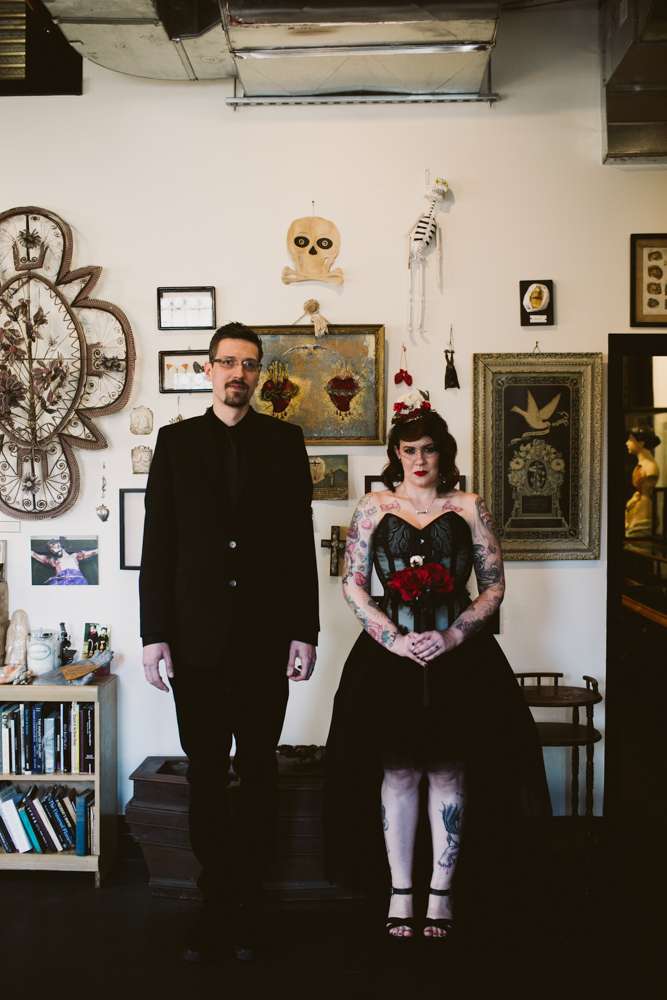 Gothic Wedding at the Morbid Anatomy Museum (31)