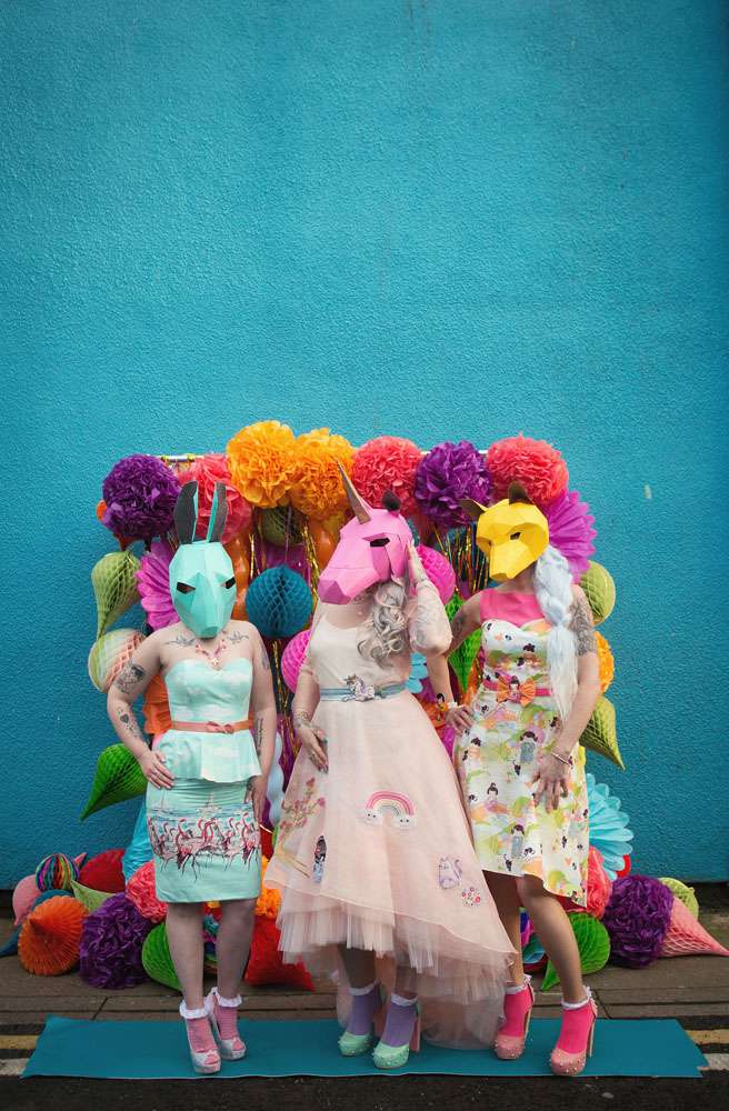 Turn Your Bridesmaids into Rainbow Bright Unicorns with Curious Coco (52)