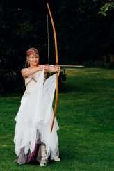 Bohemian Medieval Wedding with Archery & Snail Racing (23)