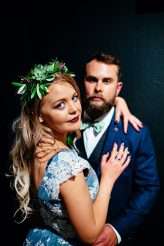 Budget-Friendly Pub Wedding with the Bride in Blue (22)