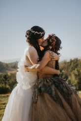 Faerie and Woodland Nymph Fantasy Wedding (40)