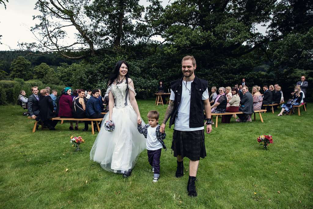 Metal & Pagan Handfasting Wedding in Wales (17)
