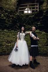 Metal & Pagan Handfasting Wedding in Wales (28)