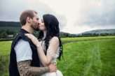 Metal & Pagan Handfasting Wedding in Wales (36)
