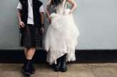 Metal & Pagan Handfasting Wedding in Wales (44)