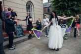 Metal & Pagan Handfasting Wedding in Wales (52)