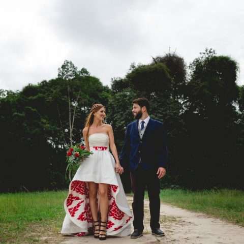 Music and Art Inspired Brazilian Wedding with a Flash Mob! (17)