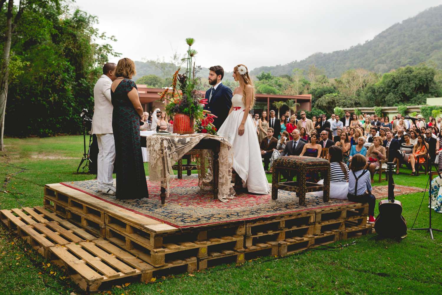 Music and Art Inspired Brazilian Wedding with a Flash Mob! (59)