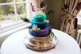 DIY Wedding with Peacock Colours (13)