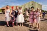 Mismatched Farm Wedding with Llamas, Sheep and Ducks! (6)