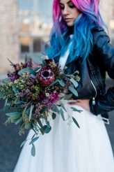 Colourful Bridal Shoot Inspired by Rock n Roll Bride (19)