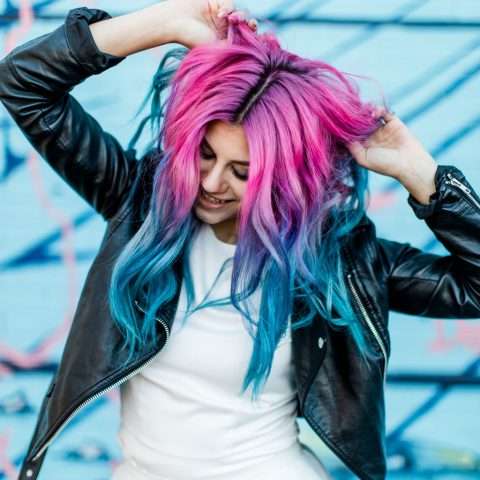 Colourful Bridal Shoot Inspired by Rock n Roll Bride (31)