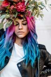 Colourful Bridal Shoot Inspired by Rock n Roll Bride (36)