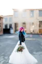 Colourful Bridal Shoot Inspired by Rock n Roll Bride (4)