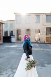Colourful Bridal Shoot Inspired by Rock n Roll Bride (5)