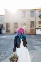 Colourful Bridal Shoot Inspired by Rock n Roll Bride (7)