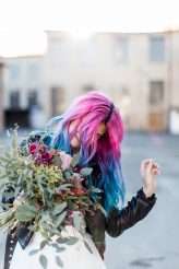 Colourful Bridal Shoot Inspired by Rock n Roll Bride (9)