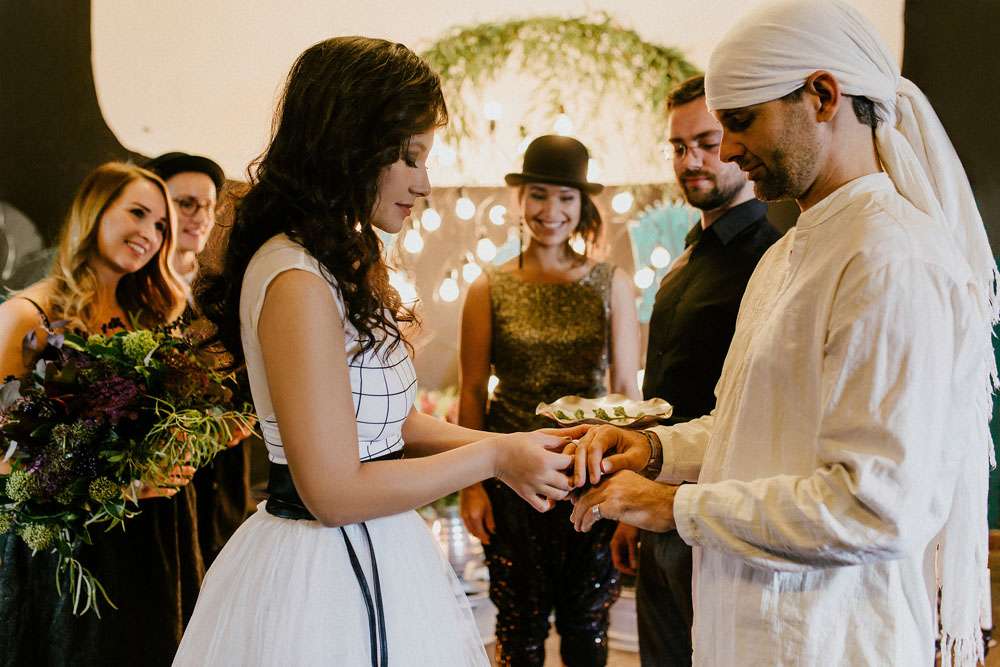 Fifth Time Around Vow Renewal at a Secret Location in Berlin