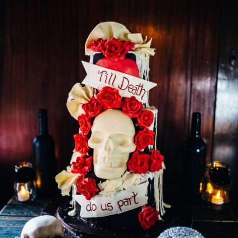 Informal Skull Themed Wedding in Manchester (28)
