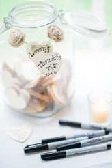 Rainy Rustic Wedding at Home with a Real Rainbow (15)