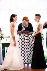 Rainy Rustic Wedding at Home with a Real Rainbow (25)