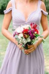 Rainy Rustic Wedding at Home with a Real Rainbow (34)