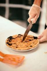 Rainy Rustic Wedding at Home with a Real Rainbow (57)