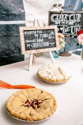 Rainy Rustic Wedding at Home with a Real Rainbow (58)