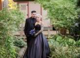 Romantic Gothic & Addams Family Wedding (28)