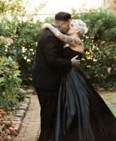 Romantic Gothic & Addams Family Wedding (29)