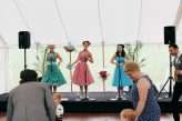 Vintage Hawaiian Weekend Extravaganza with a Custom Made Blue Wedding Dress! (22)