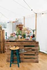 Vintage Hawaiian Weekend Extravaganza with a Custom Made Blue Wedding Dress! (30)