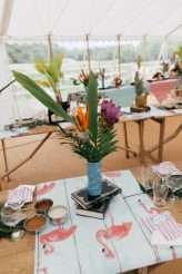 Vintage Hawaiian Weekend Extravaganza with a Custom Made Blue Wedding Dress! (37)