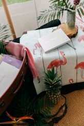 Vintage Hawaiian Weekend Extravaganza with a Custom Made Blue Wedding Dress! (41)