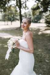 A Beautifully Romantic London Wedding with a Bride with a Shaved Head (70)