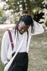 A Beautifully Romantic London Wedding with a Bride with a Shaved Head (72)