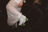 A Las Vegas Wedding with a Roller Skating Bride & A Hotel Room Pizza Party Reception (11)