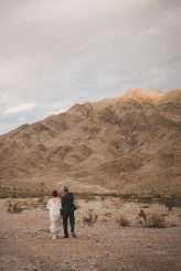 A Las Vegas Wedding with a Roller Skating Bride & A Hotel Room Pizza Party Reception (19)