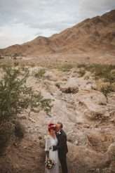 A Las Vegas Wedding with a Roller Skating Bride & A Hotel Room Pizza Party Reception (29)