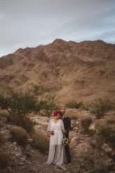 A Las Vegas Wedding with a Roller Skating Bride & A Hotel Room Pizza Party Reception (32)