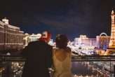 A Las Vegas Wedding with a Roller Skating Bride & A Hotel Room Pizza Party Reception (42)