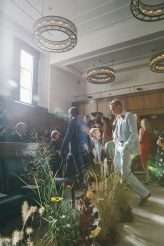 Art Deco Urban Wedding with an Indoor Meadow (14)