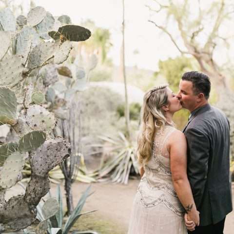 Bohemian Cactus Farm Wedding in Palm Springs (53)