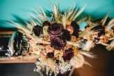 Golden Autumnal Wedding with DIY Catering & Dried Flower Bouquets (1)