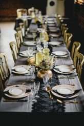 Golden Autumnal Wedding with DIY Catering & Dried Flower Bouquets (21)