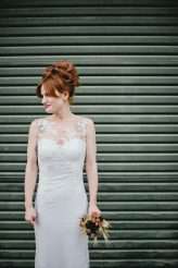 Golden Autumnal Wedding with DIY Catering & Dried Flower Bouquets (28)