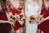 Golden Autumnal Wedding with DIY Catering & Dried Flower Bouquets (32)