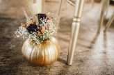 Golden Autumnal Wedding with DIY Catering & Dried Flower Bouquets (4)